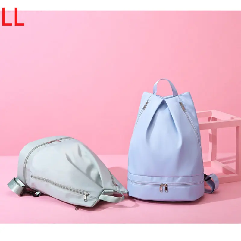 Dry Wet Separation Sports Bags Casual Swimming Backpack  Camping Travel Beach Rucksack Large Capacity Waterproof Swim Gym Bag