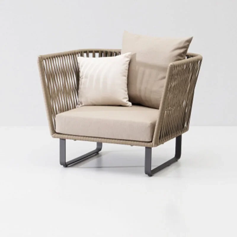 Секционный диван для одного человека мебель отдыха на открытом воздухе