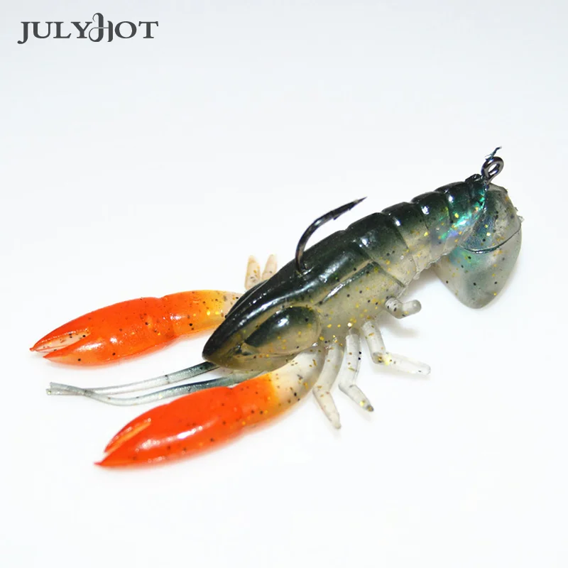 Мягкая рыболовная приманка 8 см 14 г