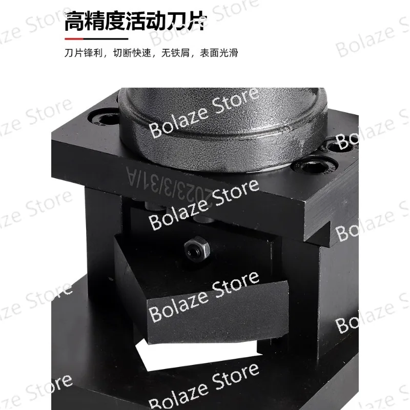 Электрический гидравлический угловой станок для снятия фаски железа резки