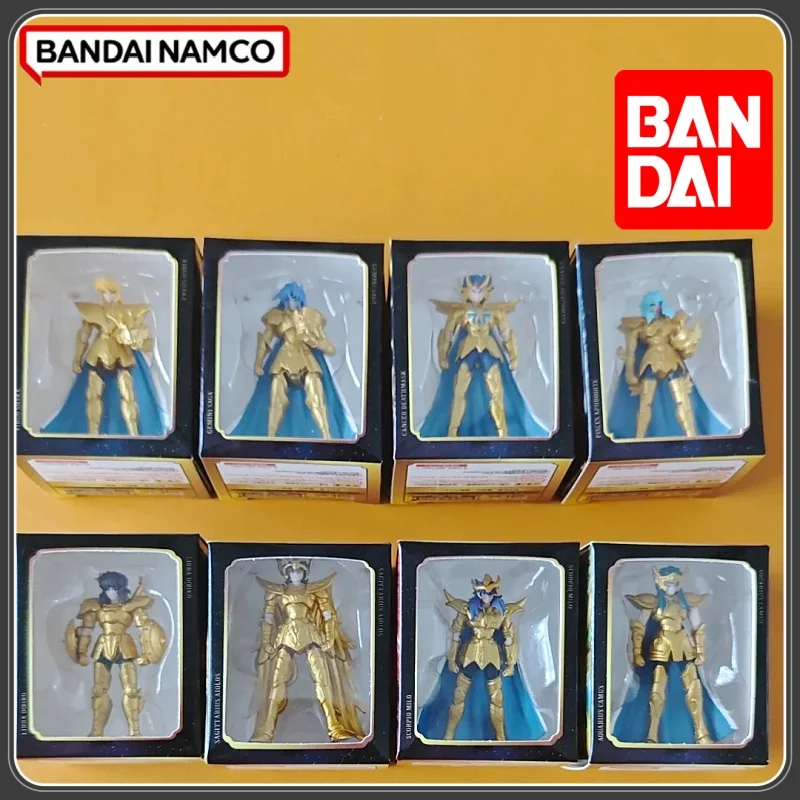 Фото Коллекционная мини-фигурка Bandai Authentic Saint Seiya Gashapon: Весы, Скорпион, Водолей, Доко, Мило, Камю (в коробке), выпуск 02 №1