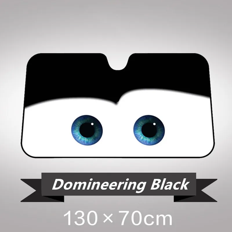 

Милый мультяшный козырек с большими глазами для лобового стекла автомобиля солнцезащитный козырек защита от снега льда автомобильные чехлы аксессуары