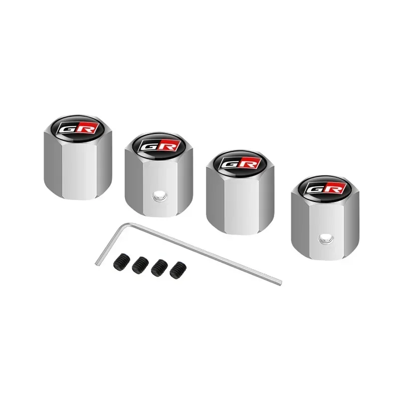 Противоугонные колпачки клапанов из сплава автомобильные для колес аксессуары