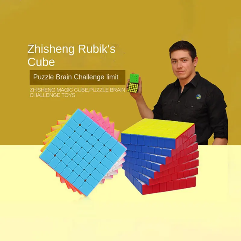 

New Yuxin HuangLong 7x7x7 Speed Ratio Magnetic Cubo Magico Puzzle 7x7x7 Competition Major Cubo Magico Educational Toy