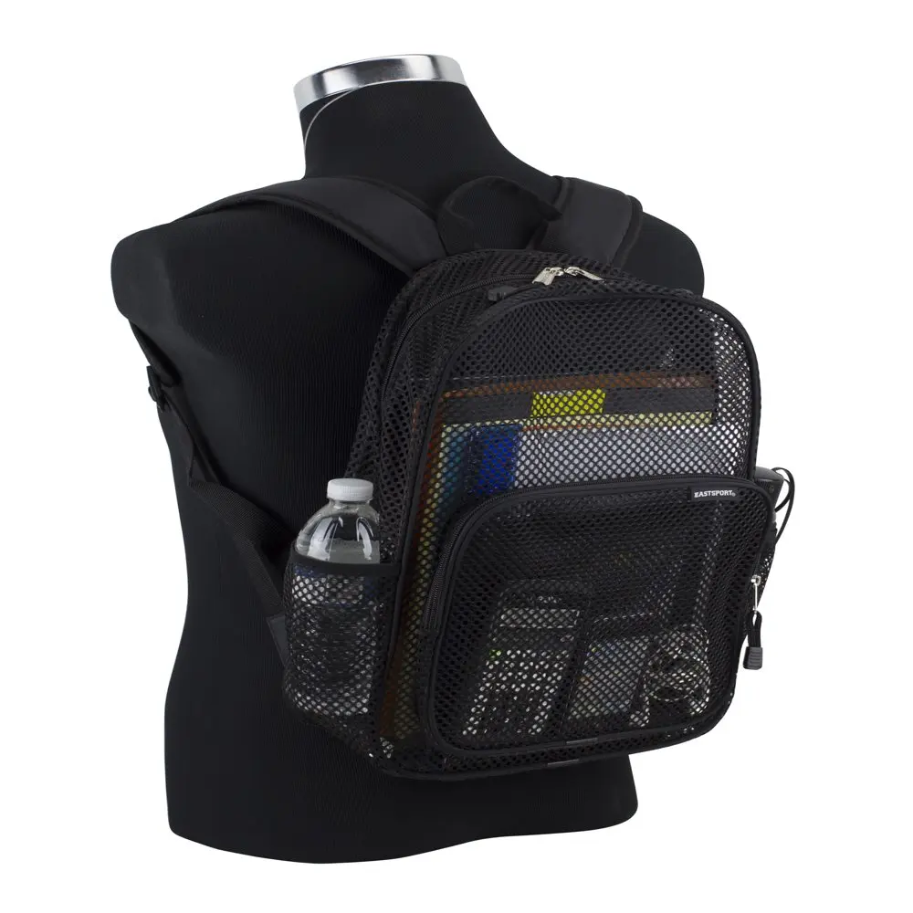 Unisex Spirit Mesh Backpack, Black