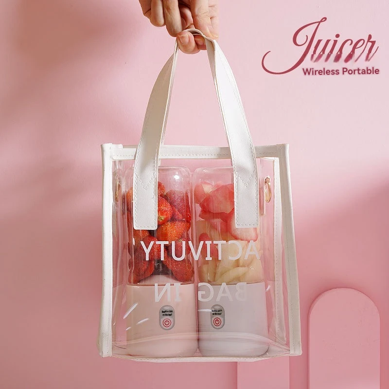 Соковыжималка портативная компактная 500 мл