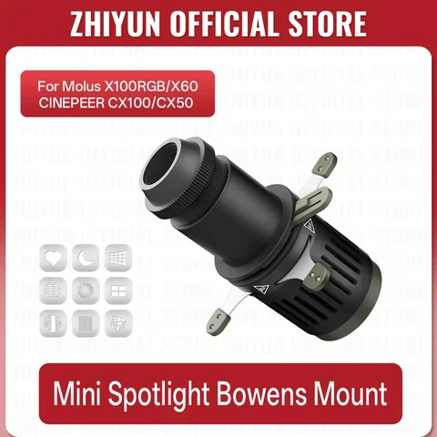 ZHIYUN Мини-прожектор для Molus X100 CX100