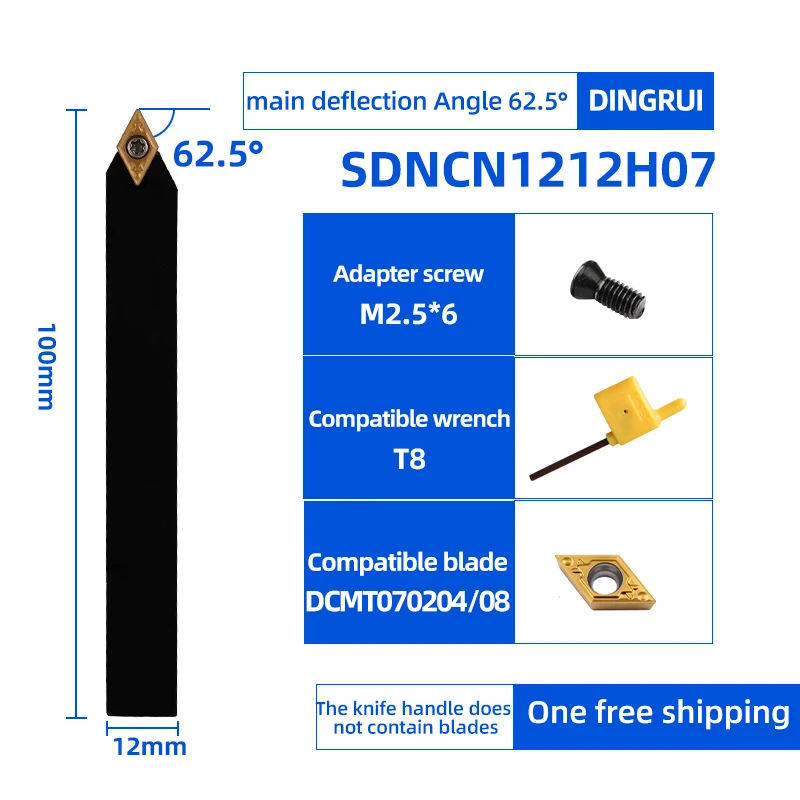 

SDNCN SDNCN1010H07 SDNCN1212H07 SDNCN1212H11 SDNCN2020K11 SDNCN1616 Torno CNC herramienta de torneado outside corte d