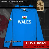 wales cymru welsh wls uk mens hoodie pullovers hoodies men sweatshirt streetwear clothing hip hop tracksuit nation flag spring