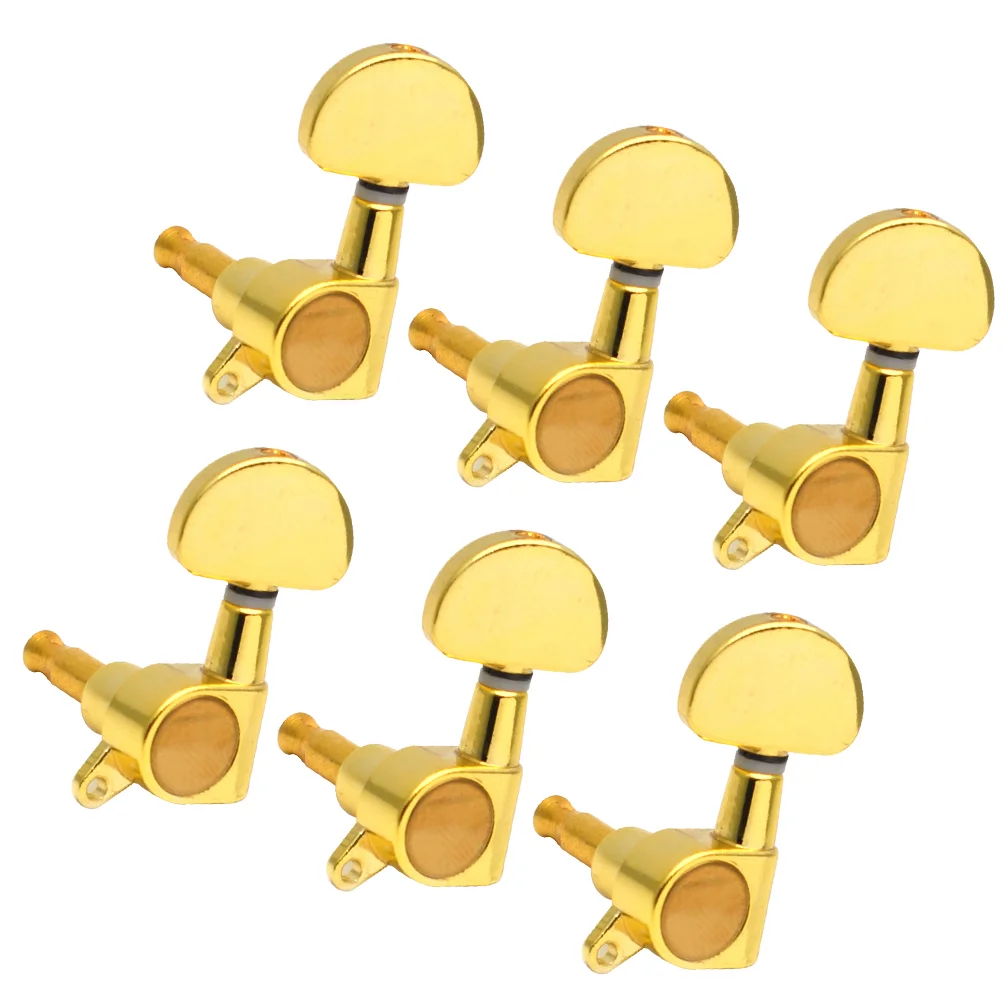 

6pcs Guitar Tuning Pegs Tuner Machine Tuning Keys Pegs for Electric Guitar Wooden Guitar Left ( ) Locking Spanish matches