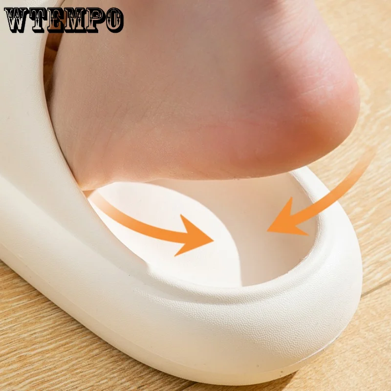 WTEMPO Summer Slipper Female Cute Cat Claw Thick Bottom Soft Indoor Home Sandals EVA Outdoor Beach Slide Shoes Wholesale