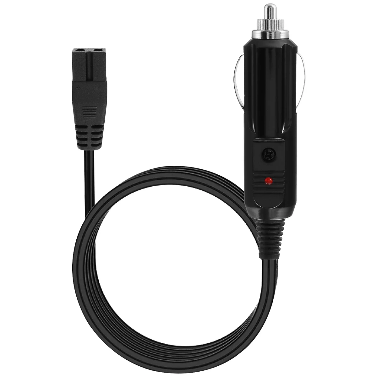 

Car Cooler Box Power Extension Cable Universal 12-24V 10A Universal Auto Vehicle Cooler Cigarette Lighter Extension Cable