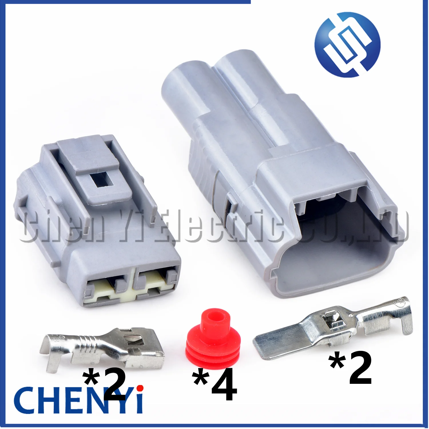 

2-контактный автомобильный водонепроницаемый разъем, автомобильный электронный вентилятор, разъем жгута проводов кондиционера 6188-0096 6189-0172 для Toyota Honda