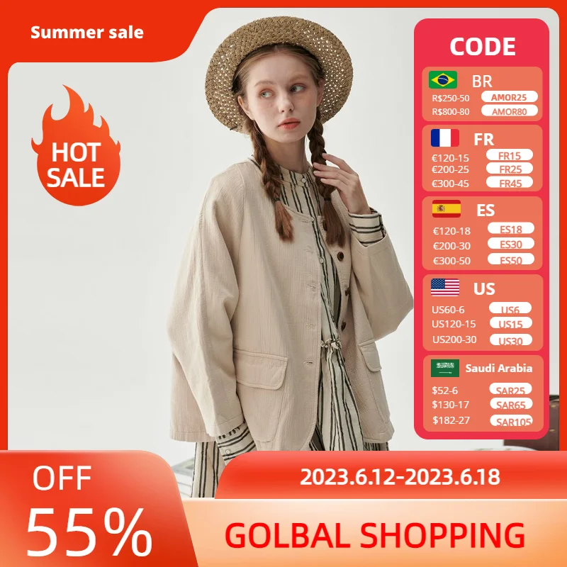 

Оригинальный дизайн Leorlax, японское простое хлопково-льняное пальто контрастных цветов с круглым вырезом и длинными рукавами, Осень-зима 22018