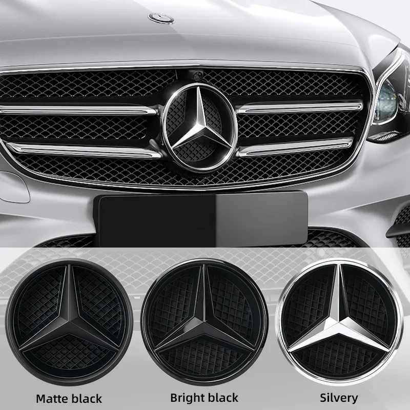 Mercedes Benz W205 A B C W212 W20E GLA GLK CLA CLS SLK Viano Передняя Решетка Эмблема Звездный Логотип ABS