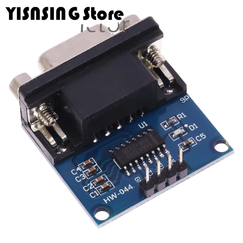 Модуль преобразователя последовательного порта MAX3232 RS232 в TTL гнездовой разъем DB9