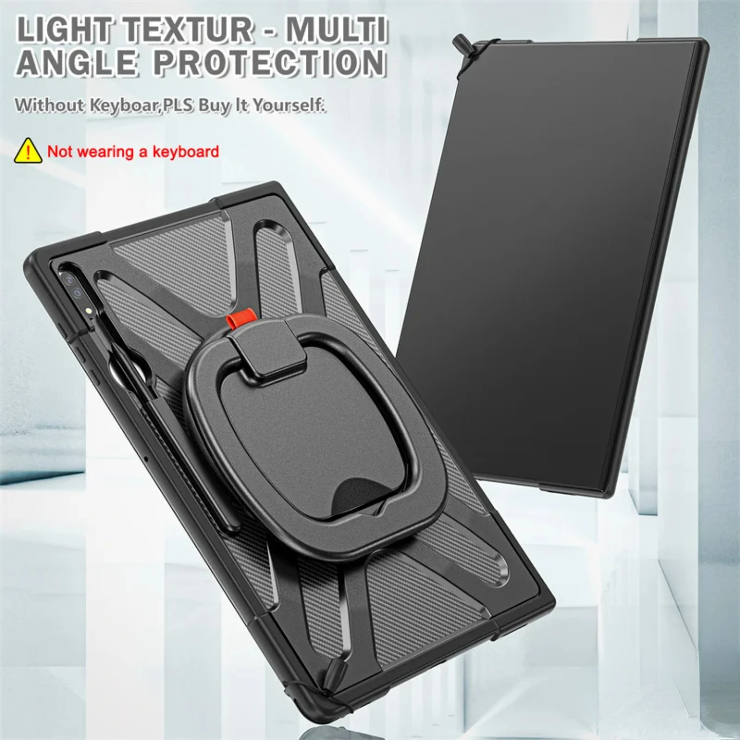 Противоударный чехол для планшета Tab S8 S9 Ultra 14 6 дюйма SM-X900 X906 SM-X910 с вращающейся