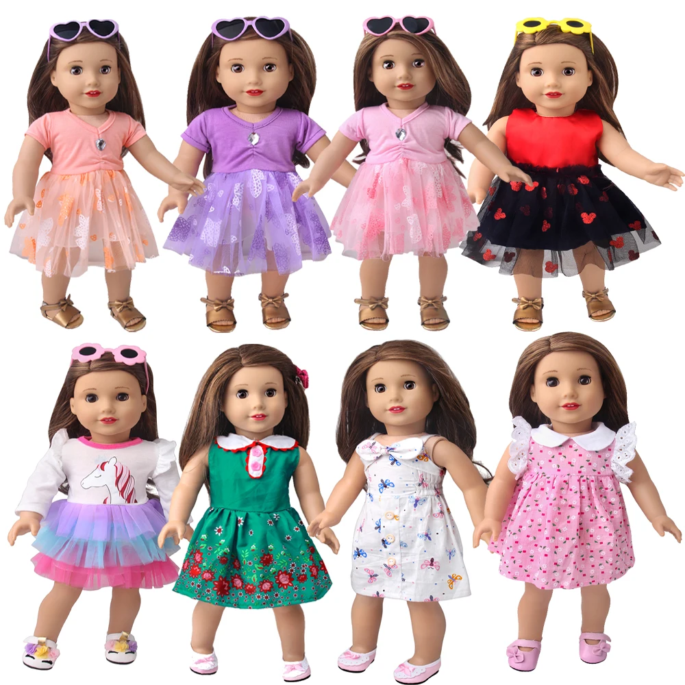 

Кукольная одежда для кукол 43 см, Радужный свитер, Одежда для кукол 18 дюймов, наряды с кисточками, джинсы, брюки, куртка с краской, подарки для ...