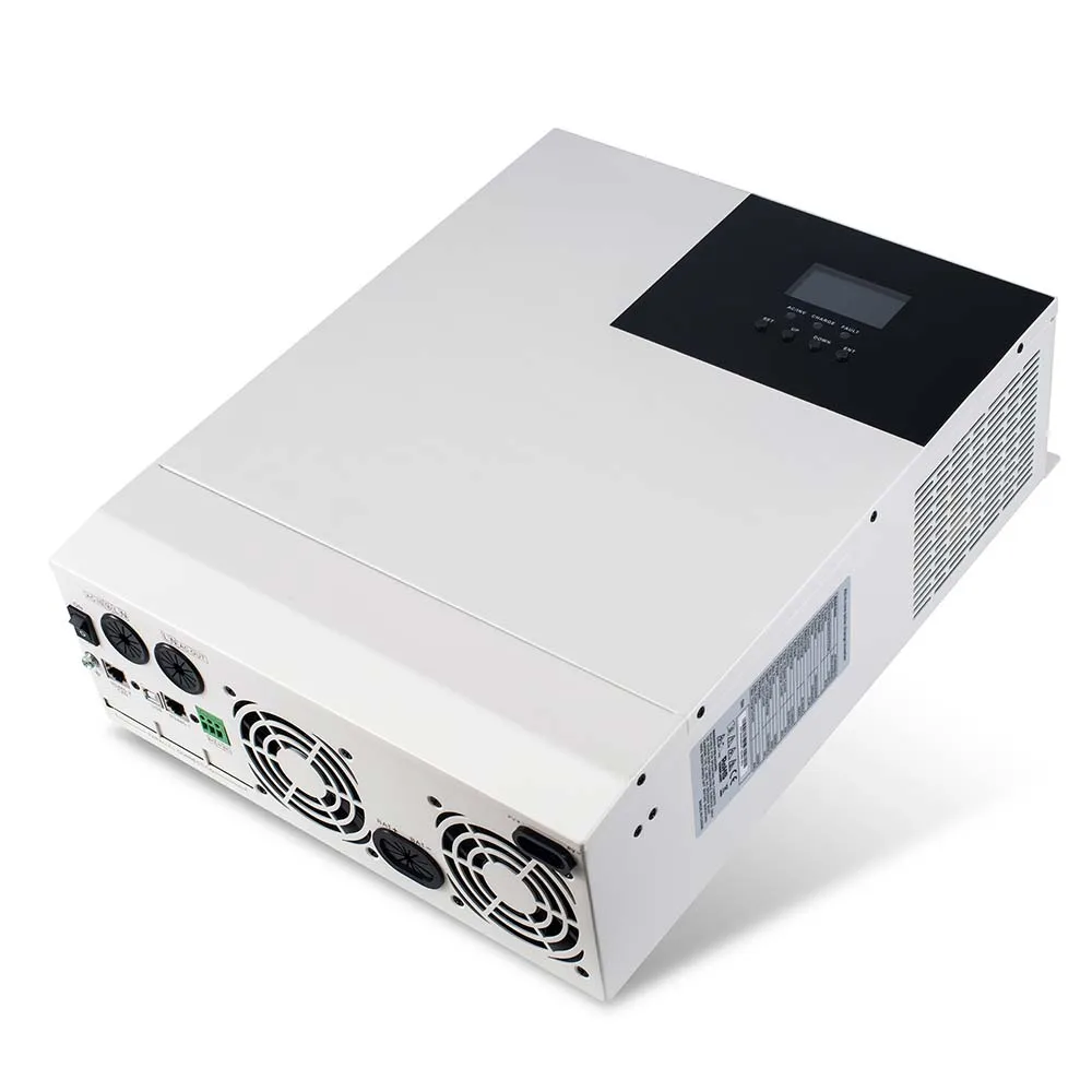 Гибридный солнечный инвертор PV 145 В постоянного тока на 220/5000 переменного Вт MPPT