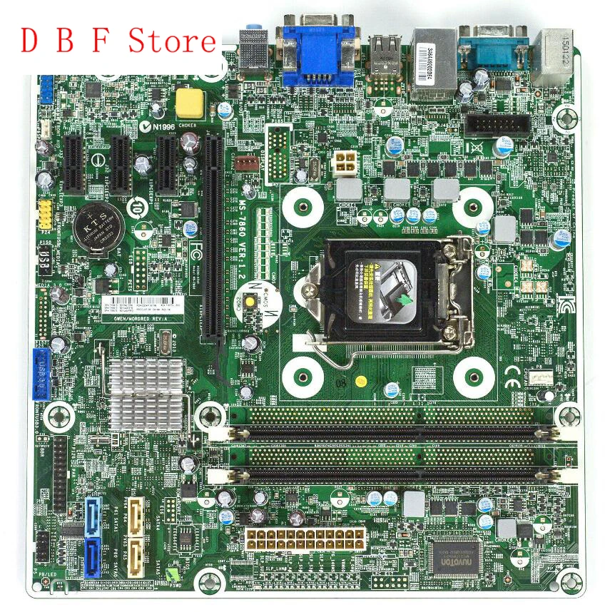 

Оригинал для HP ProDesk для материнской платы 400 G1 718775-001 718413-001 718413-501 MS-7860 VER 1,2 полностью протестирован