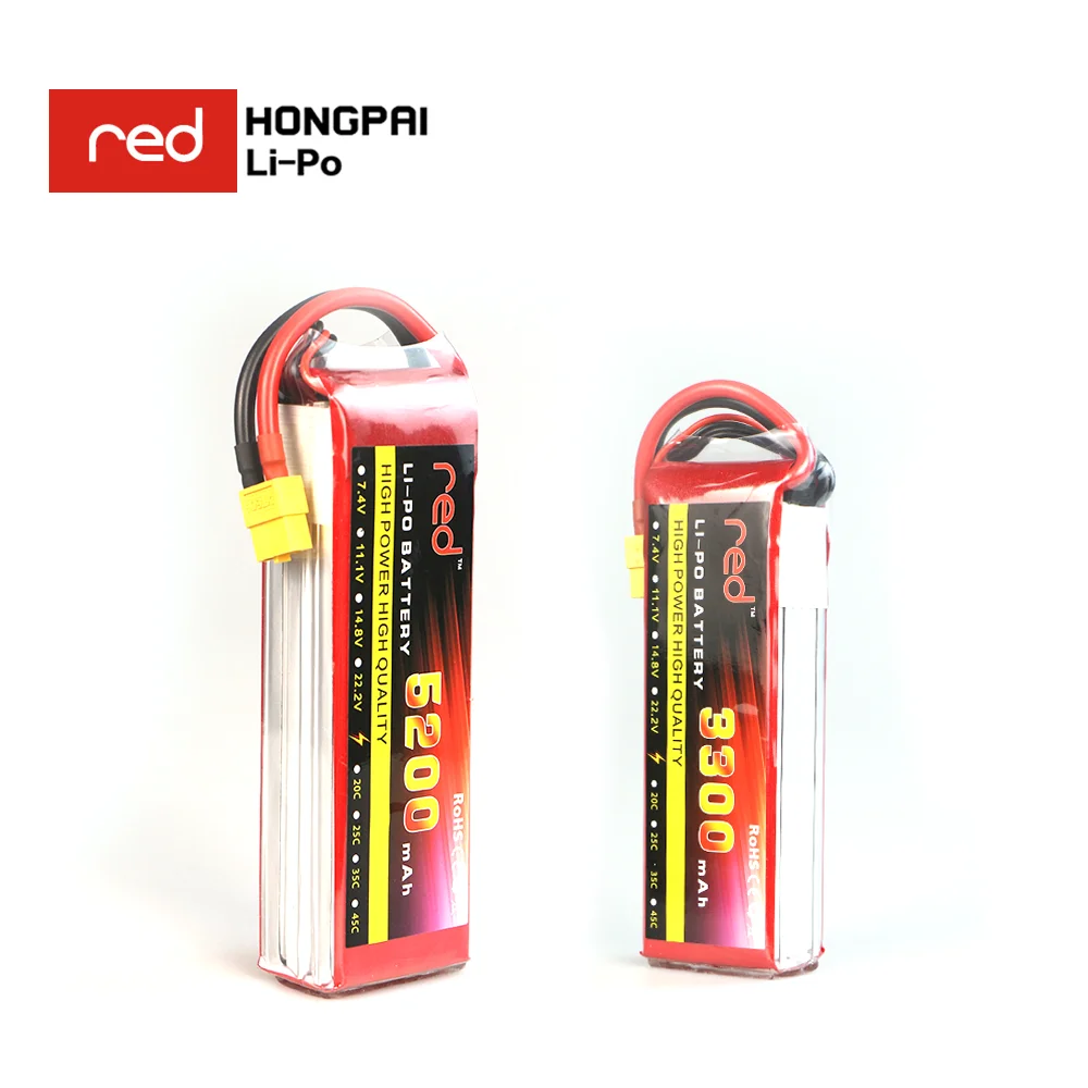 

2S 3S 4S 6S 2200 4200 5200 6000mAh 30C 40C 60C 7.4V 11.1V 14.8V RC LiPo Battery. For RC Drone Helicopter Aircraft Airplane Car