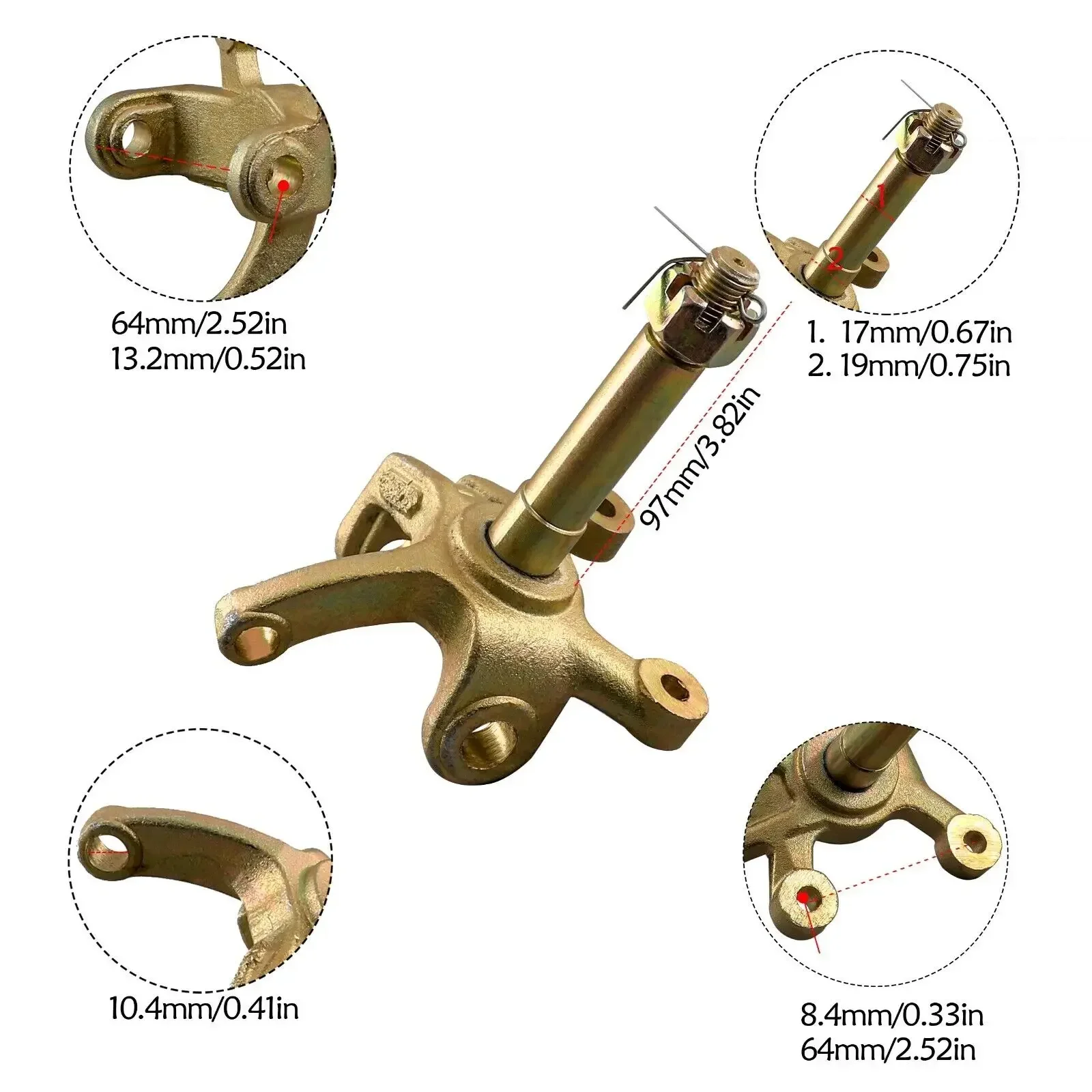 29-дюймовый комплект задней оси Go Kart 4 10-6 колес ступицы задняя шина для