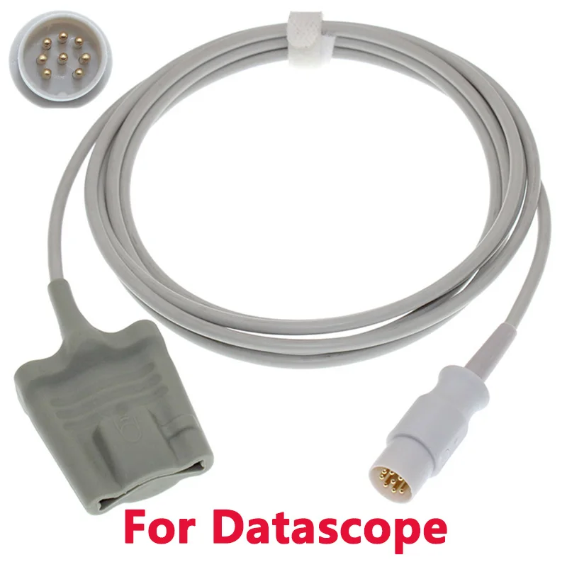 

One-Piece Reusable SpO2 Sensor,Compatible Datascope Accutor Pl Medical,Adult/Child/Neonate/Finger/Ear Oximetry Cable