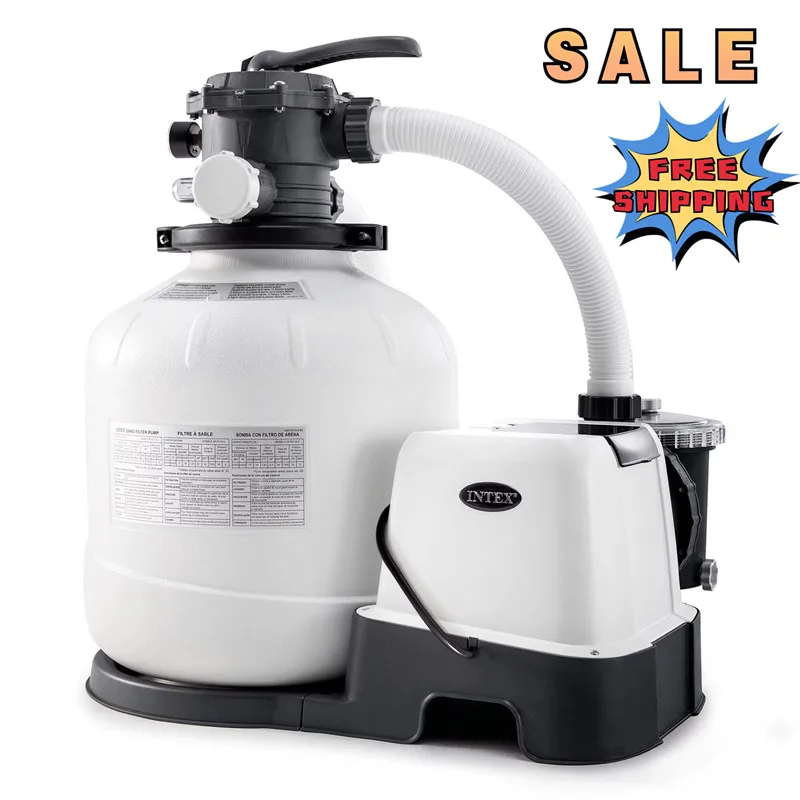 

Intex 2,150 GPH 16" Krystal Clear Saltwater System and Sand Filter Pump