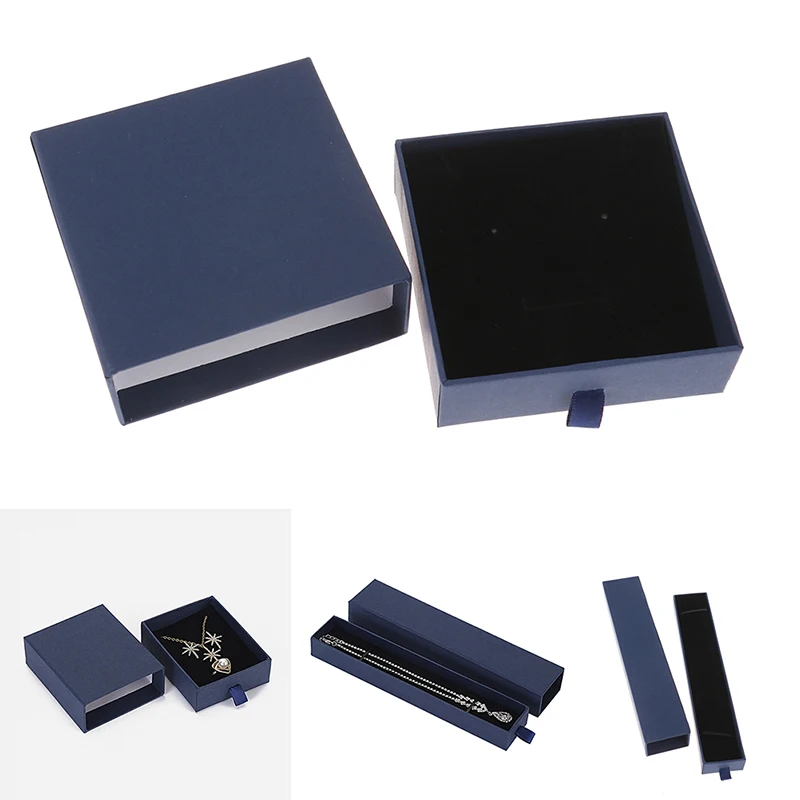 1 шт. бумапосылка чехол специализированное бумажное кольцо ожерелье серьги