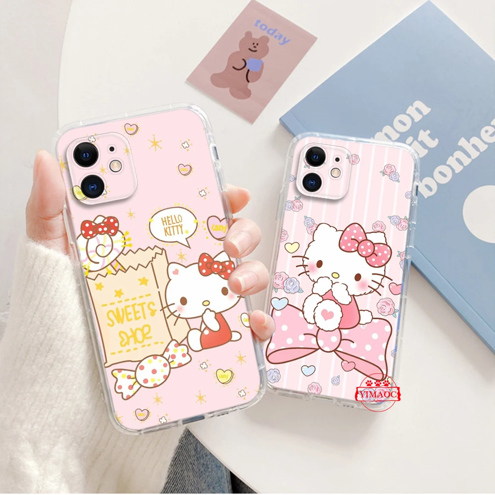 G35 Holle Kitty милый мягкий чехол для Moto G Play E20 E4 E40 E5 E6 E6S E7 Power Edge 20 Lite Pro G200 G30 G4