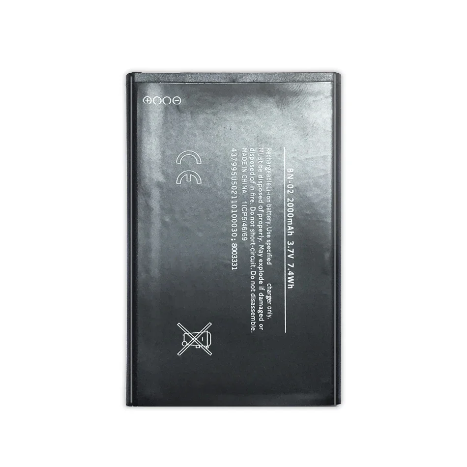BN-02 BN 02 2000 мАч перезаряжаемая батарея для мобильного телефона Nokia XL/XL 4G RM-1061 RM-1030