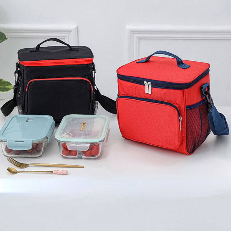 

Bag Cooler Handbag Tote Picnic Box Storage Lunch School Waterproof Portable Backpack Pouch Bags Thermal Food Insulated Bento