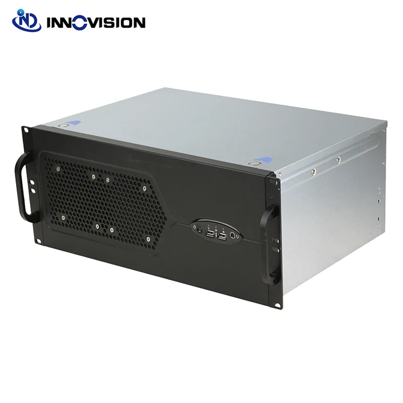 

New Compact 4U 300MM depth rackmount industrial computer case 4u server chassis support ATX motherboard