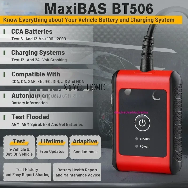 Автомобильный аккумулятор Bt506