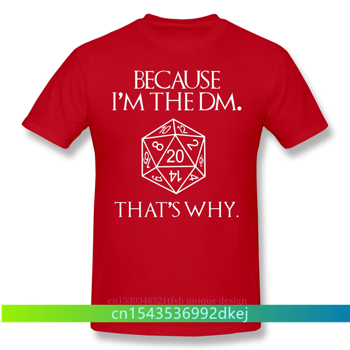 Мужская черная футболка Dungeon Master Adventure Games потому что я DM Thats Why футболки из чистого