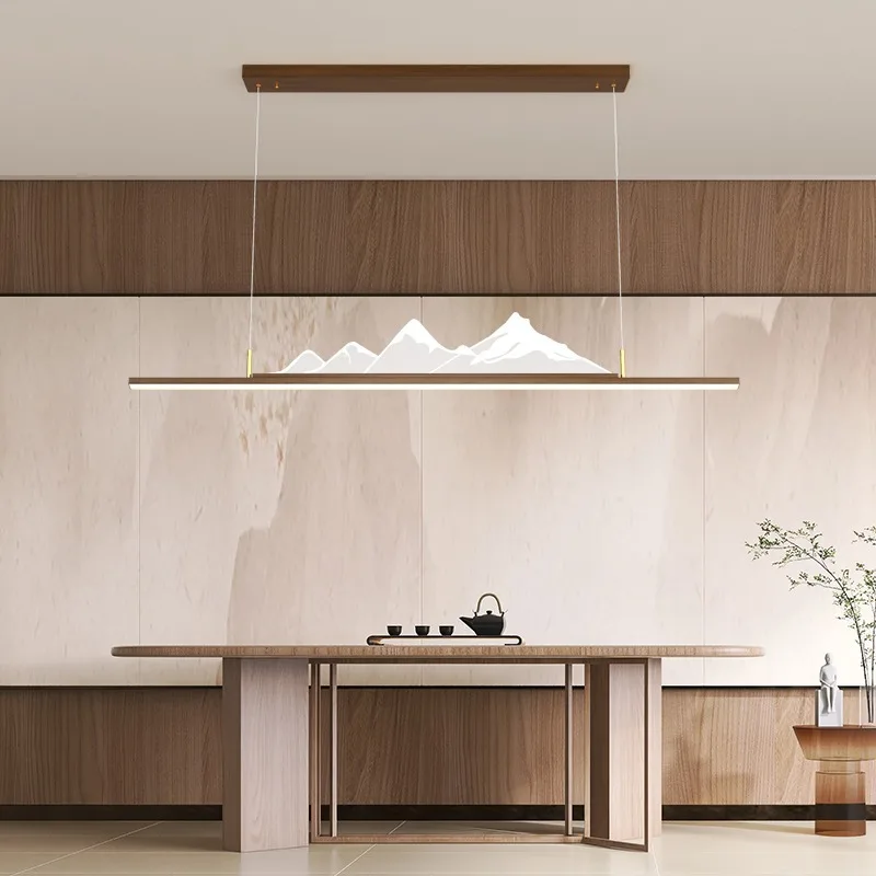 Современная Подвесная лампа для гостиной столовой спальни чайной комнаты люстра