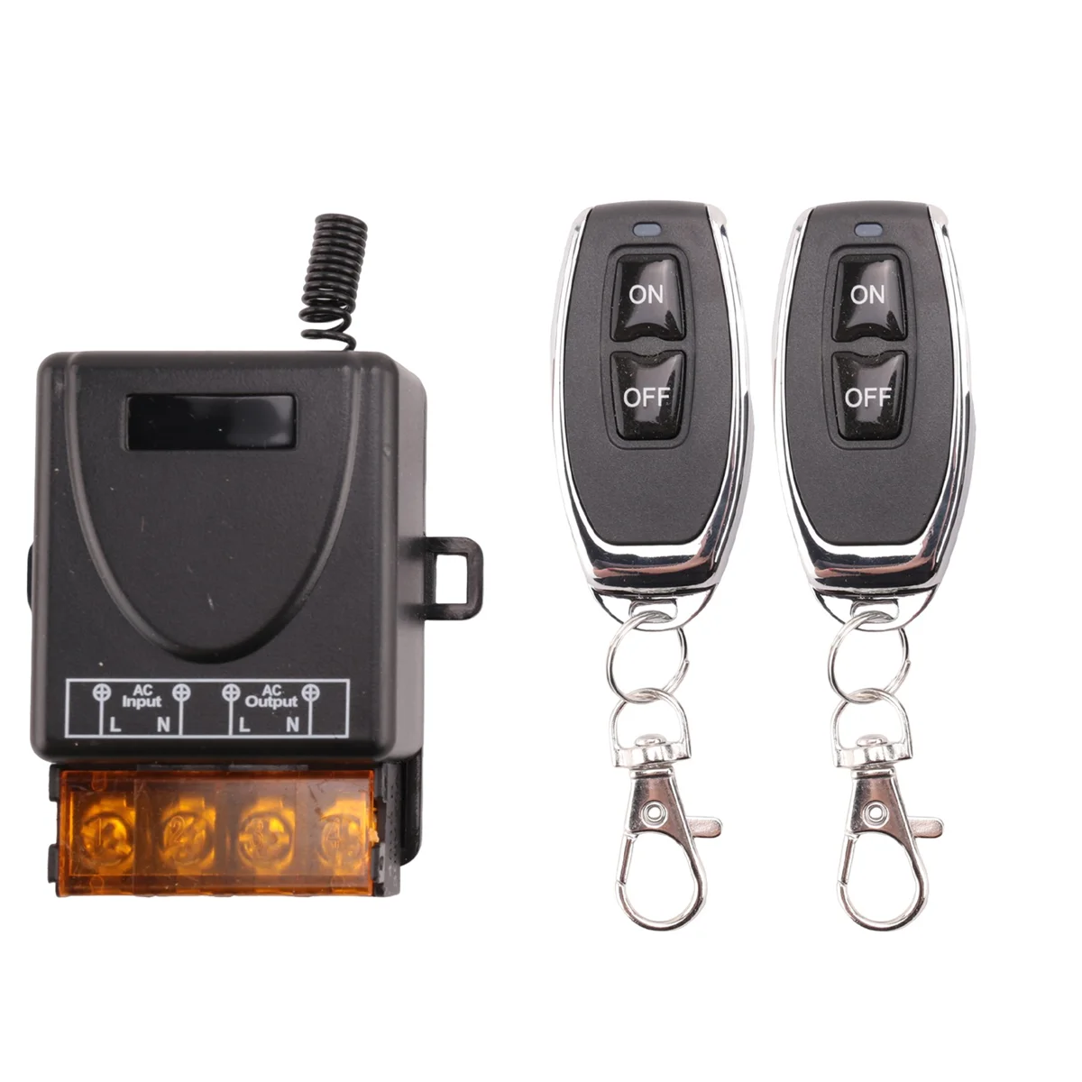 Беспроводной радиочастотный передатчик для водяного насоса 433 МГц 220 В 1 канал 30 А