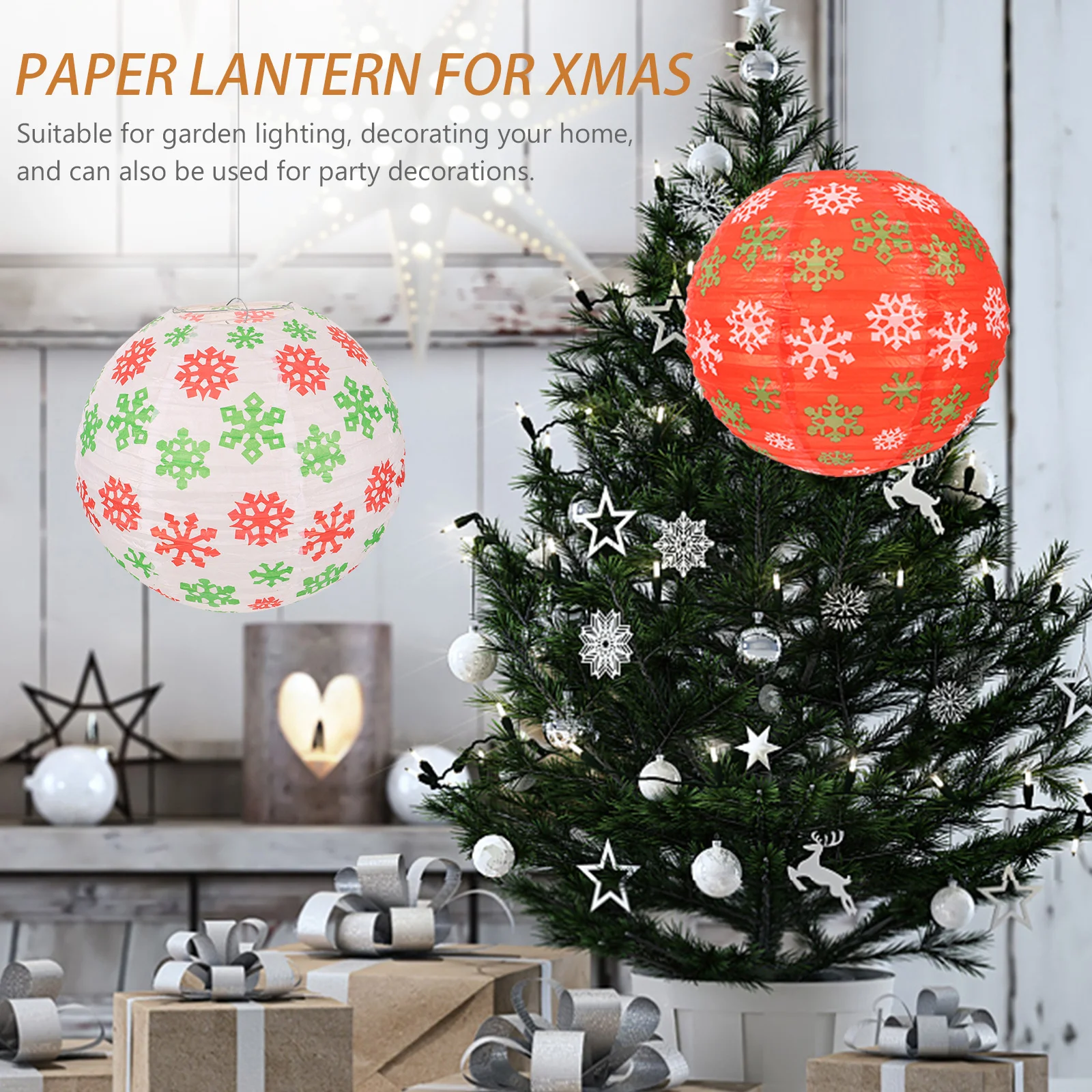 Рисунок 6 - декоративные бумажные фонари в