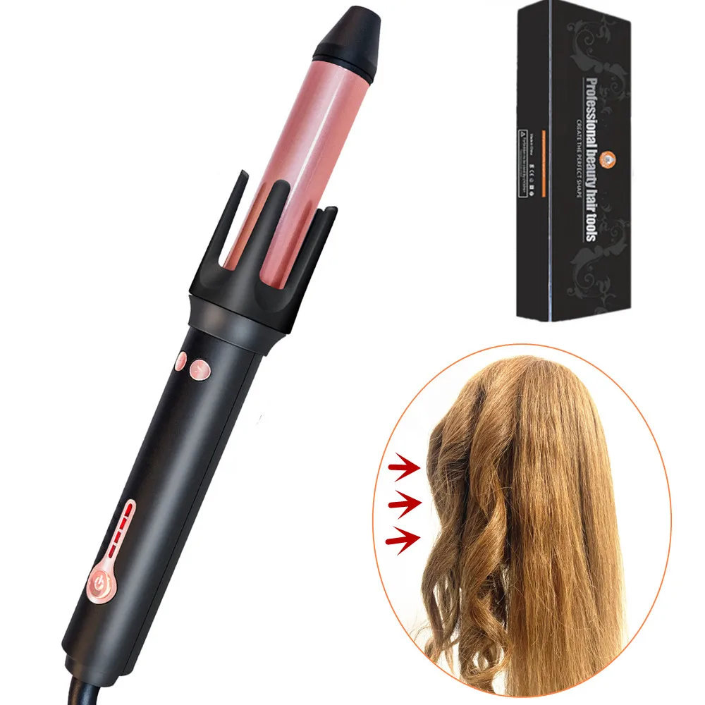 

Automatic Curling Iron Auto Ceramic Rotating Hair Curler Hair Waver Styling Tools Air Spin Curling Wand Electric Hair Crimper