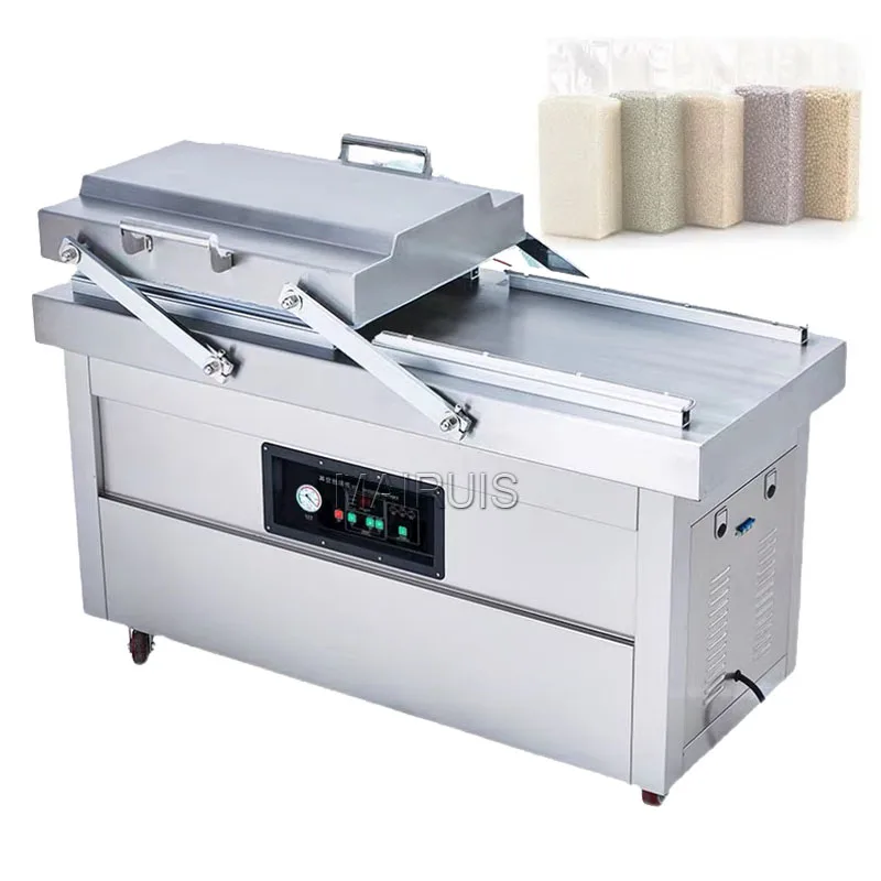 

Double Chamber Vacuum Machine Meat Fish Vegetable Beef Chicken Ham Vacuum Packer
