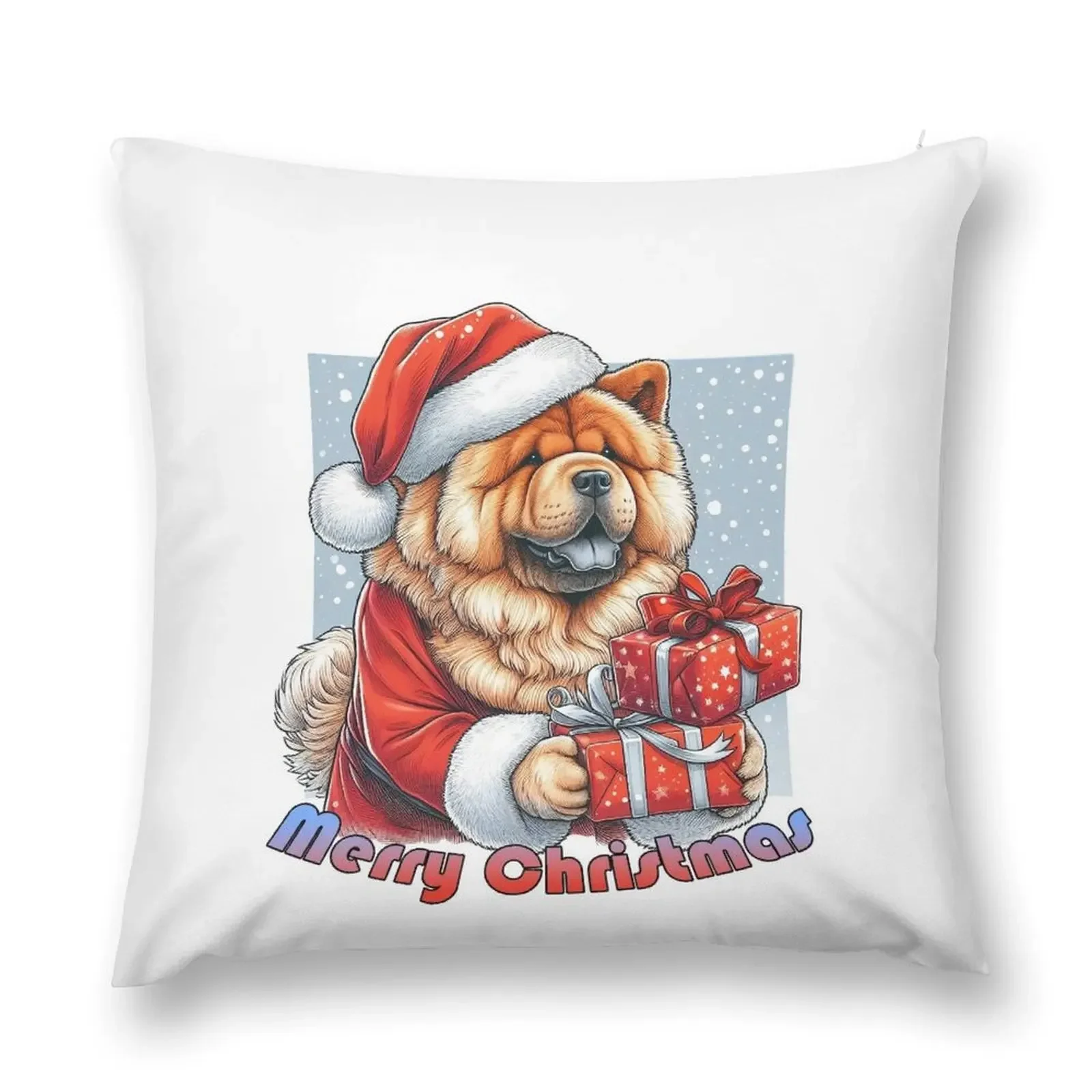 С Рождеством Санта-Куршоу приходит подшипник подарки декоративная подушка