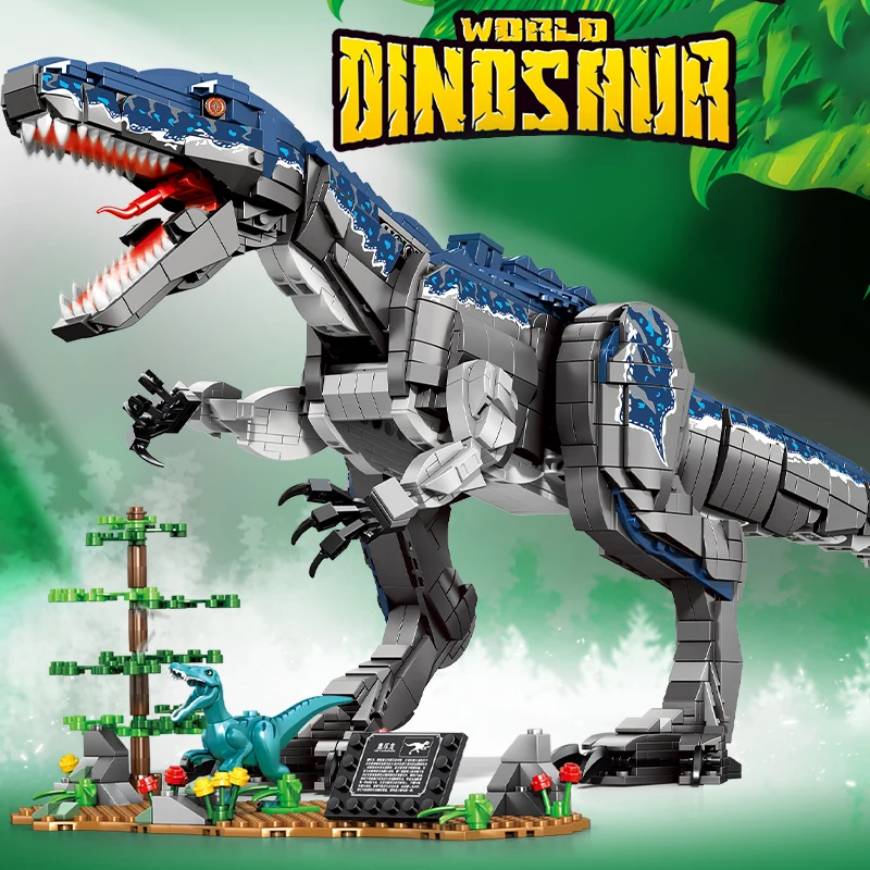 

SEMBO Ideas Jurassic Dinosaur Animal World Building Block Dinosaur Series Baryonyx Model Bricks Assembly Toys Boys Birthday Gift