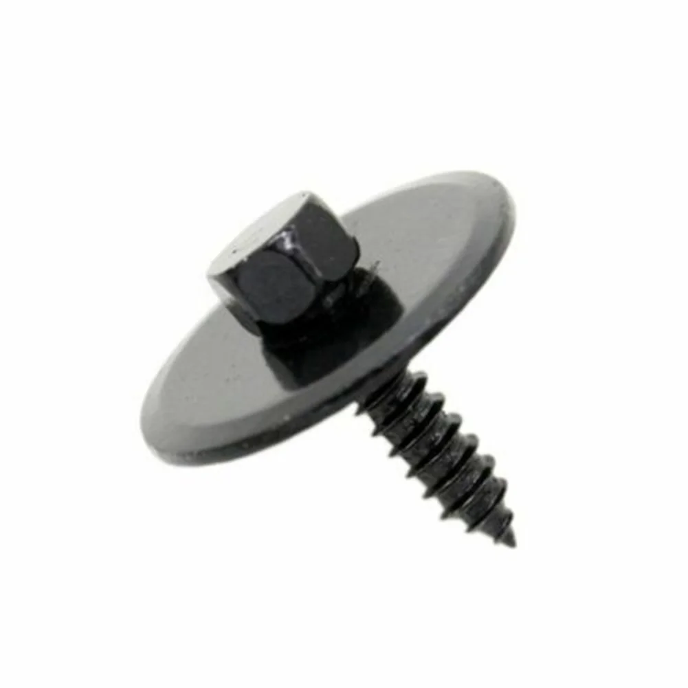

10pcs 4.8mm Undercar Shield Sheet Retainer Fastener Screws For Mercedes 2019900536 Undercar Engine Shield Sheet Metal Screw
