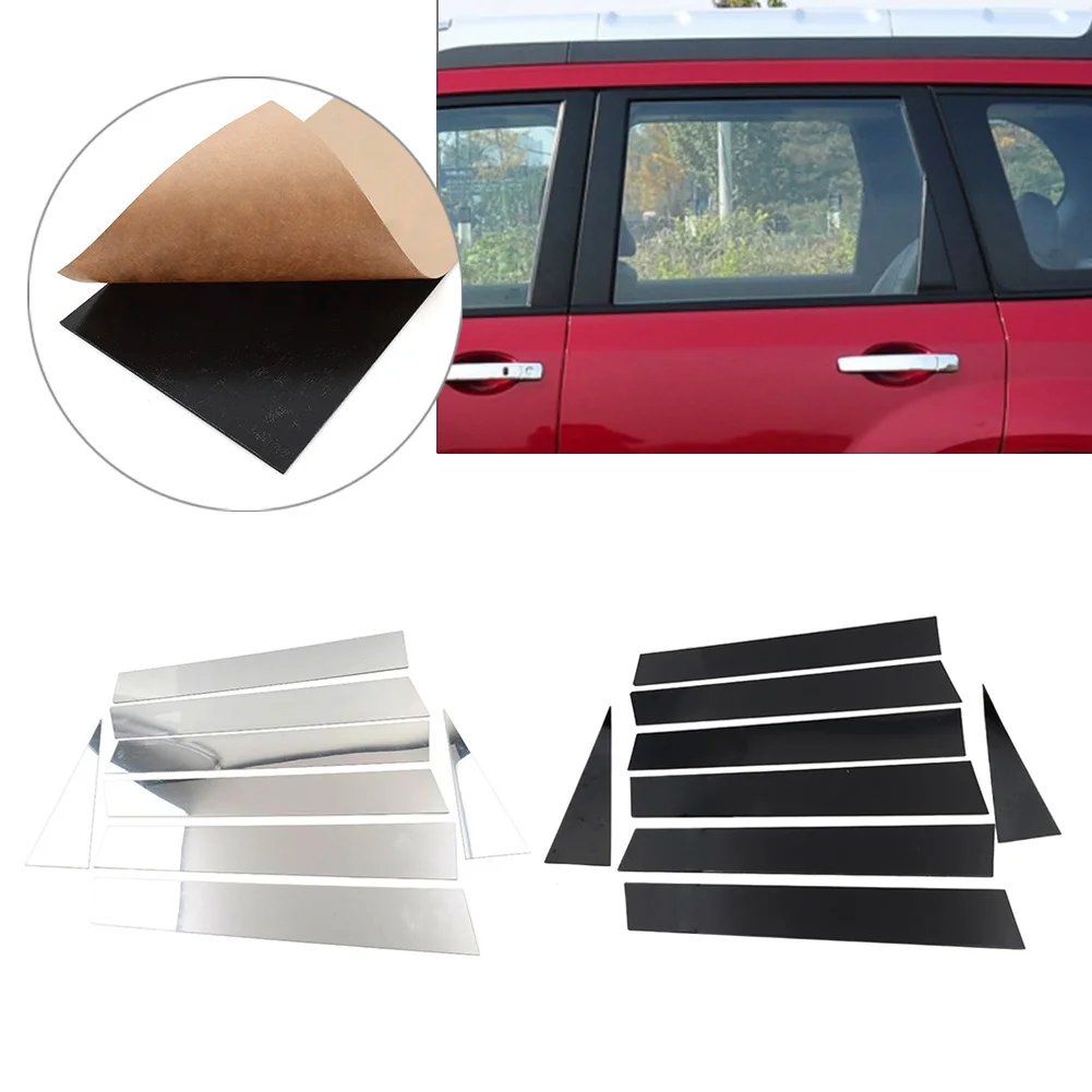 Набор столбов 8X для автомобиля накладки на дверь и окно декоративные аксессуары