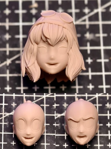 Неокрашенная голова Гвен-Паук 1/12 Hot Toys