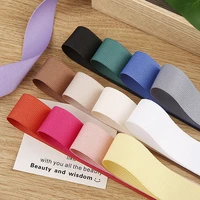 twill grosgrain cotton ribbon for gift packing material sewing bracelets bow tie making wholesale supplies decoration satin tape