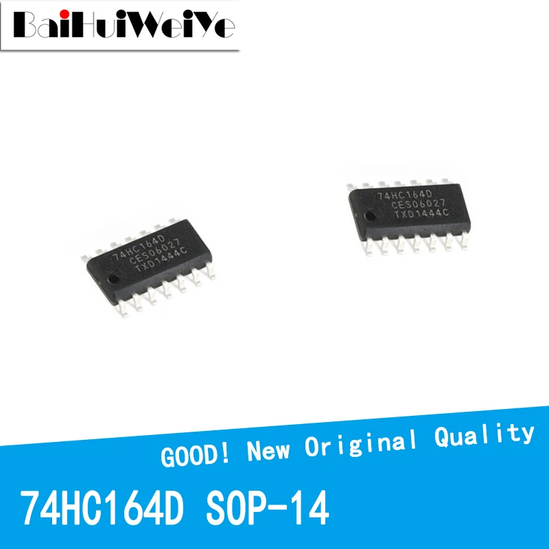 10 шт./лот SN74HC164DR SN74HC164 74HC164D 74HC164 SMD SOP-14 Новый чипсет хорошего качества в наличии SOP14