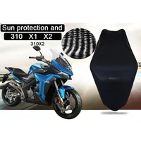 motorcycle seat cushion cover net 3d mesh protector insulation cushion cover for zontes 310x 310x2 310x1