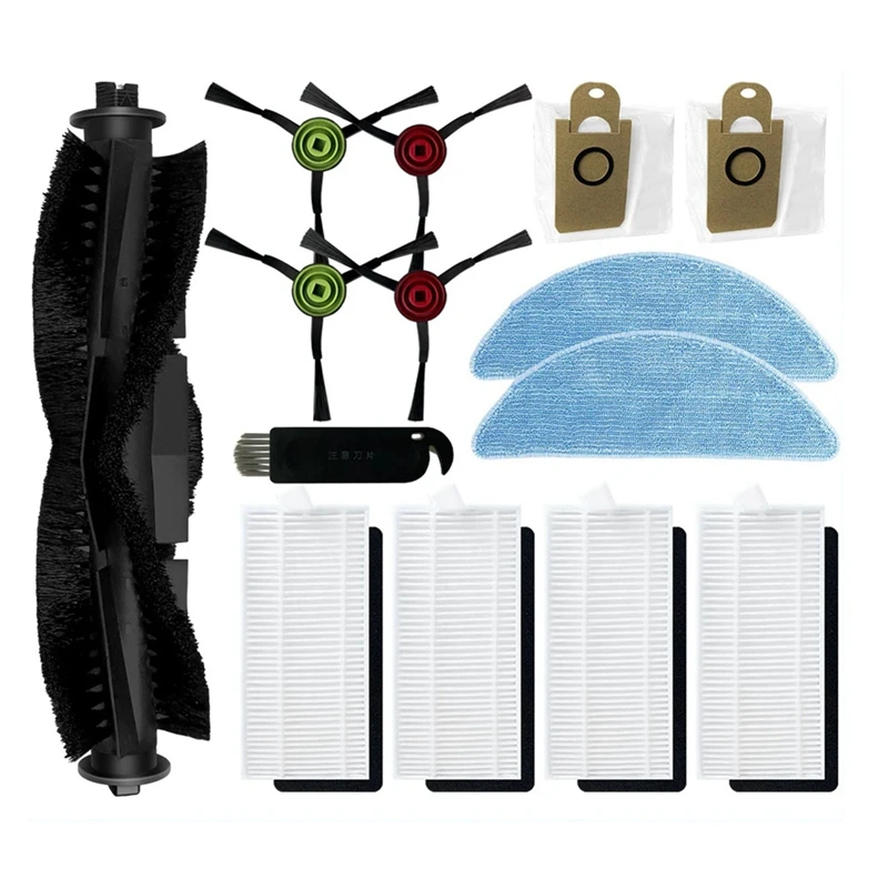 

Main Side Brush Hepa Filter Dust Bag Mop Replacement For HONITURE Q6 SE Robot Vacuum Cleaner