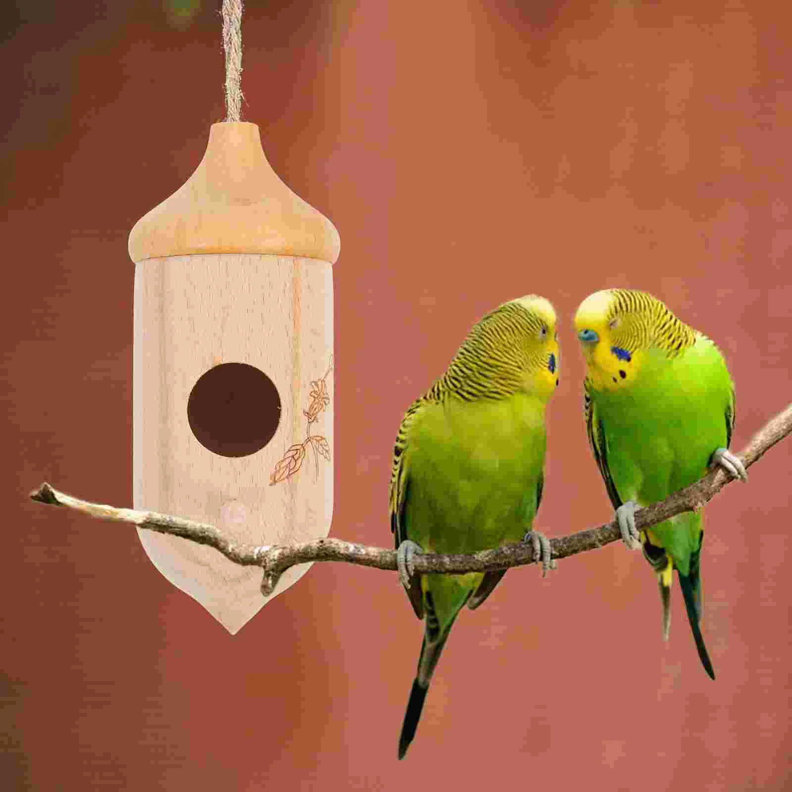 Корм кормушки для птиц деревянные домики колибри наружного гнездования